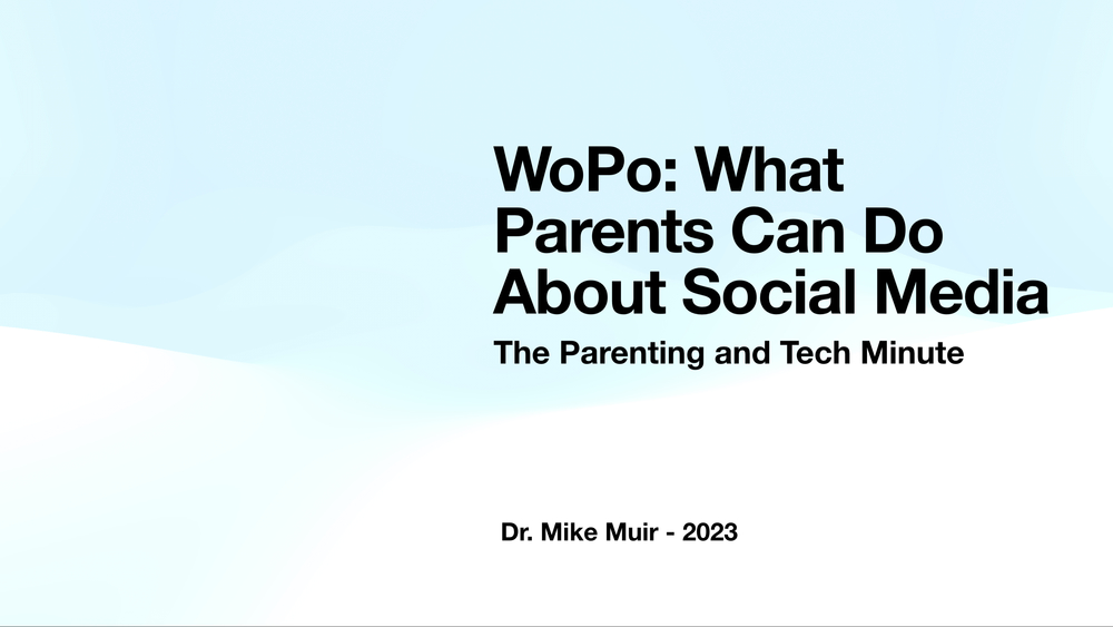 What Parents Can Do About Social Media