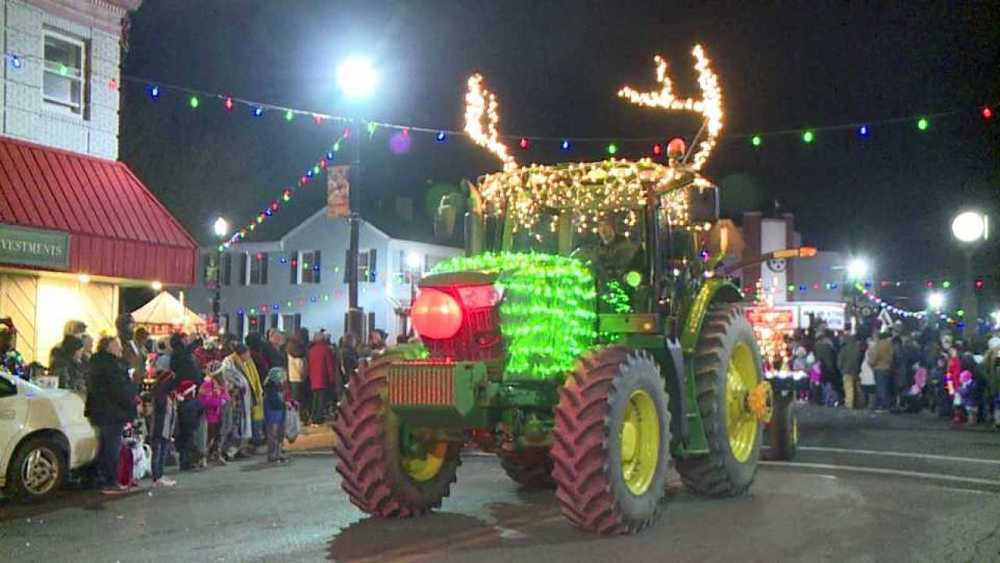 Tractor parade entry