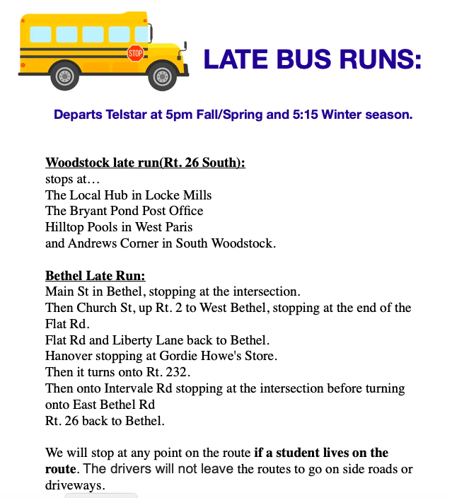 Late Bus Info