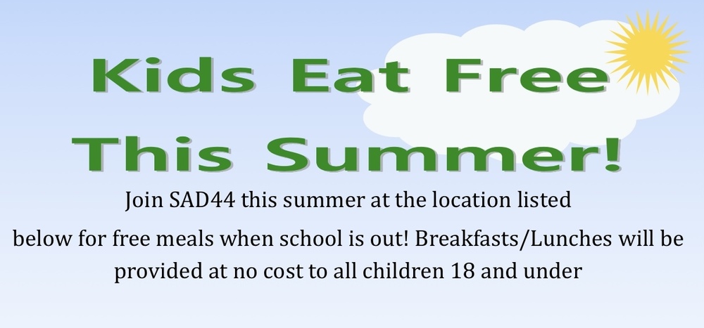 Kids Eat Free This Summer