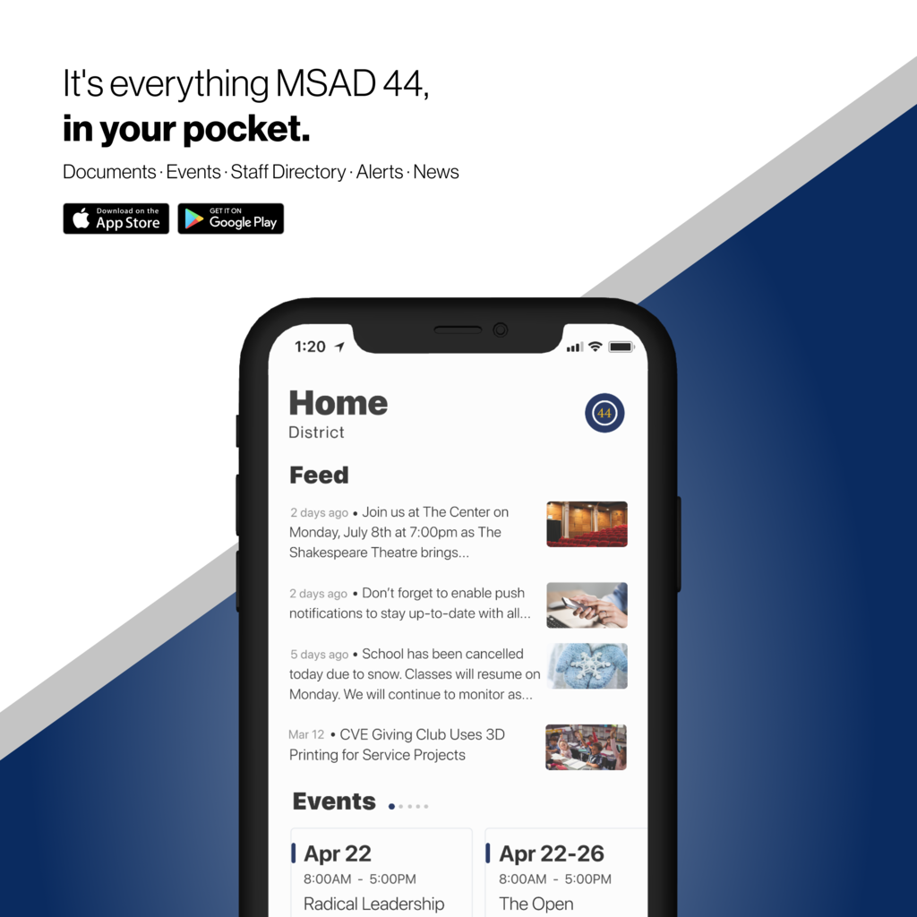 MSAD 44 App